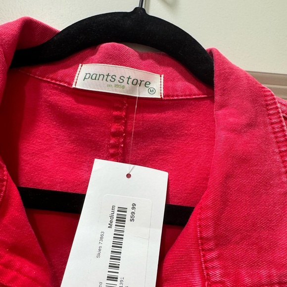 Red Pants Store Jumpsuit NTW - Picture 2 of 2